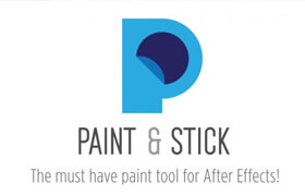 Paint & Stick - Aescripts / Paint and Stick