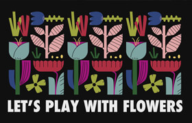 Skillshare - Let’s Play With Flowers Illustration, Composition & Color Practice in Adobe Illustrator