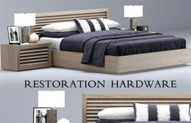 Restoration Hardware Grand Shutter bed
