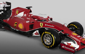 Ferrari F1 2015 - 3dmodel