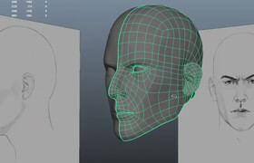 Modeling a Head in Maya