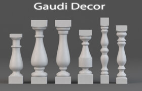 Balusters Classic Home and Gaudi Decor