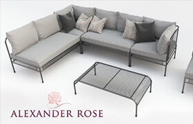 A set of outdoor furniture &quot;Alexander Rose&quot; - Portofino
