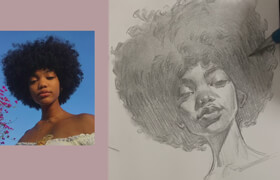 Skillshare - Chris Hong - Level Up your Portrait Drawings - Practical Approaches to Advanced Concepts!