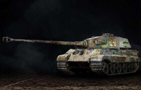 Panzerkampfwagen VI Ausf - 3dmodel