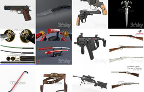 3dsky free Other Models Weaponry 