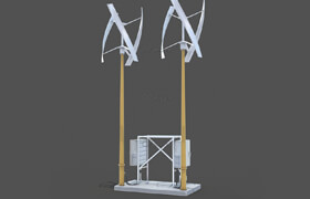 Cgtrader - Wind generator 3D model