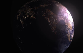 Motion Array - 3D Planet Earth (FINAL CUT PRO X 10.4.6)
