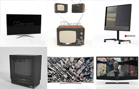 3dsky/3ddd Technology TV 电视模型合集