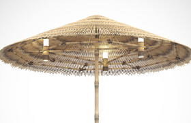 bamboo umbrella