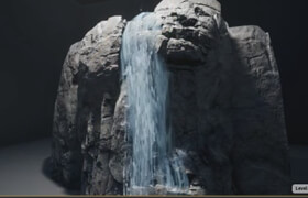 Artstation - Intro to UE4 VFX Waterfall