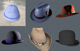 Cgtrader - Hat Collection