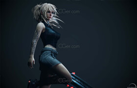 Cgtrader - Lily - Project Files 3D model