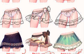 Kawacy - Drawing and Painting Female Skirts