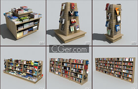 Digitalxmodels_Vol.07_Bookstore(书店)