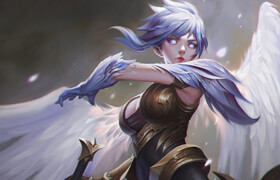 Artstation - Riven Full video process Brushes Dao Le Trong