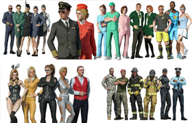 iClone Character Creator Professional Outfits - 3dmodel