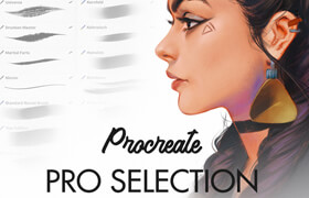 Pro Selection - Procreate Brushes - ericanthonyj