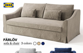 Sofa &amp; chair Ikea FARLOV