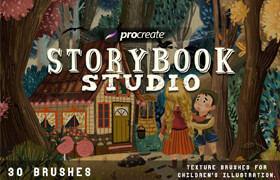 CreativeMarket - Storybook Studio Brushes for Procreate