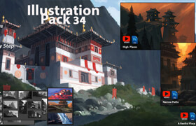 Gumroad - Illustration Pack 34 with Andreas Rocha