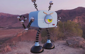 Skillshare - Create A Robot Character With Blender by Zerina Cmajcanin