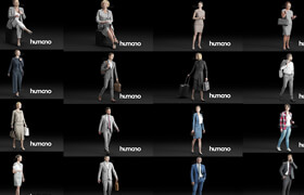 Humano - 3D Humans People - 3dmodels