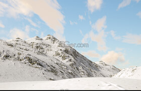 Patreon - Snow Mountain  Houdini  Redshift - Saul Espinosa