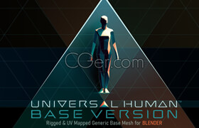 Gumroad - Blender Universal Human Rigged Base Mesh