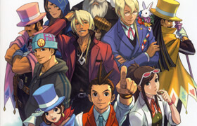 The Art of Ace Attorney - book