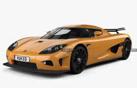 3D Car model - Koenigsegg CCX