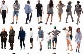 People Cutout Collection - 340 PNG People