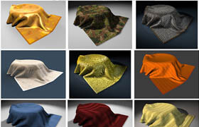 C4D cloth collection - textures