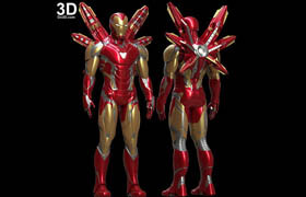 Do3D - Iron Man - Suit - MK85 - Endgame 3D Printable Costume - 3dmodel