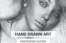 GraphicRiver - Hand Drawn Art Photoshop Action 20933797
