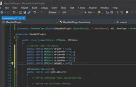 Pluralsight - Introduction to C# Plug-in Development for Maya 2019