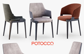 Potocco Velis chair, armchair, tub chair