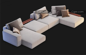 Saba Italia - My Taos Modular Sofa Option1