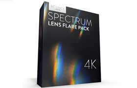 Bouncecolor - SPECTRUM Lens Flares 4K - 视频素材