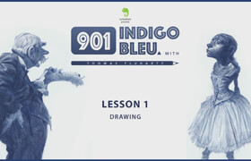 Schoolism - 901 Indigo Bleu with Thomas Fluharty