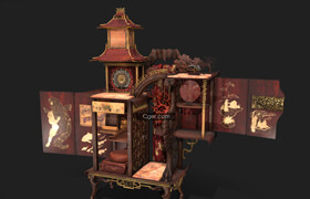 Sketchfab - Japan Lacquered Furniture Gift