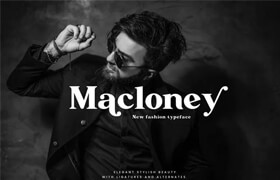 Macloney - Bold Serif - Font