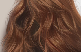 Artstation - Yaşar VURDEM - Hair Painting In Photoshop - Video Tutorial