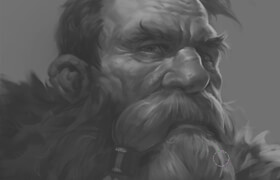 Artstation - Gnome Portrait From Imagination (Sergey Samarskiy) (No Voiceover!!)