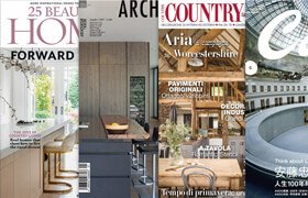 Architectural and interior magazines April-June 2021