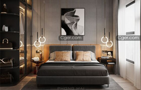 3D Interior Apartment by Phong Mai