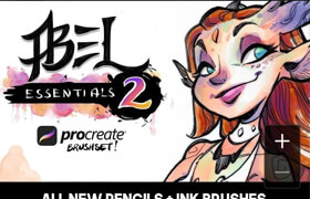 Abel Essentials 2 - Procreate Brushes brushset
