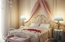 Viscorbel - Romantic bedroom