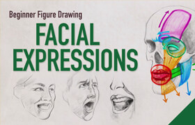 Skillshare - Beginner Figure Drawing - Facial Expressions
