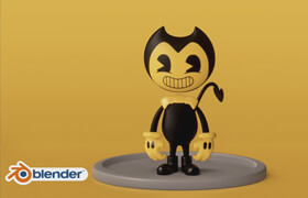 Skillshare - Creating A 3D Game Character Bendy